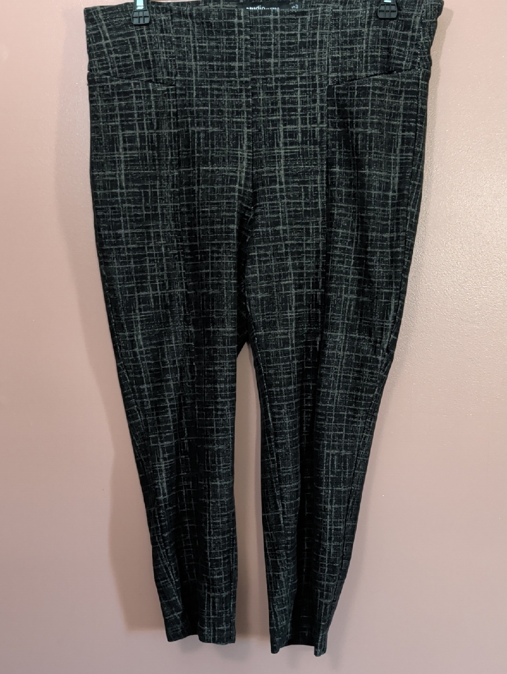 torrid Black & Gray Plaid Skinny Pants